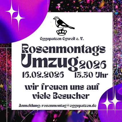Rosenmontag 2026